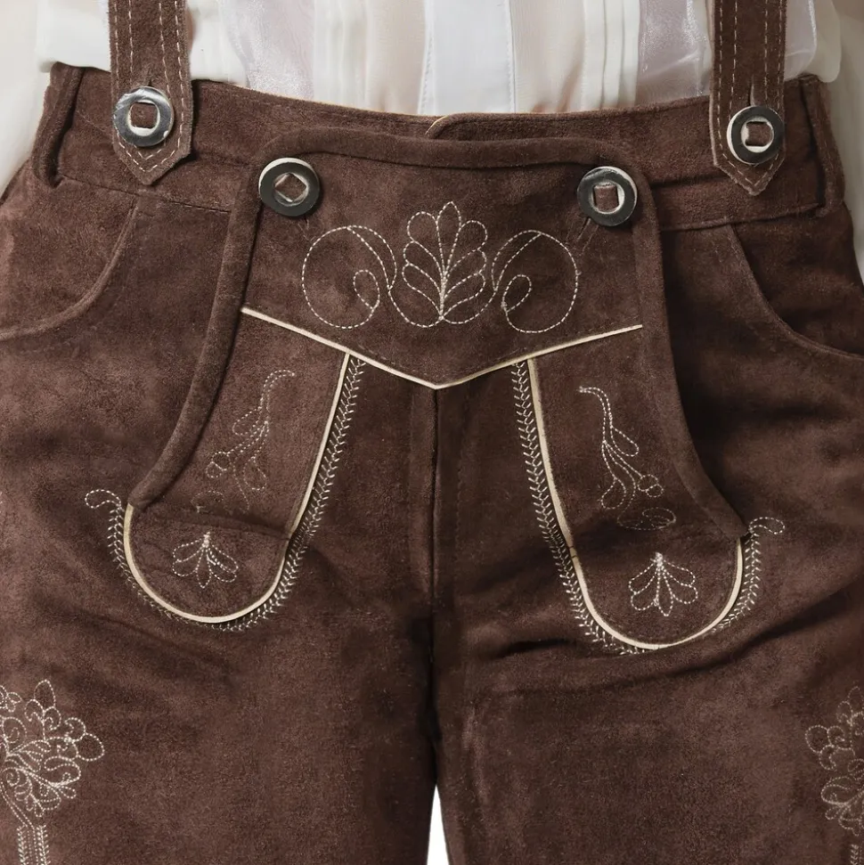 tectake® Lederhose Jessie