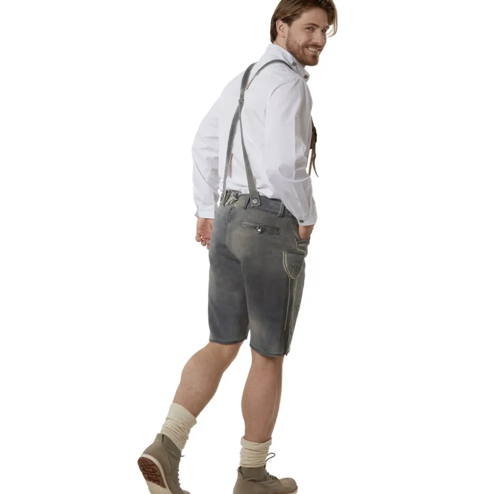 tectake® Lederhose Joshua