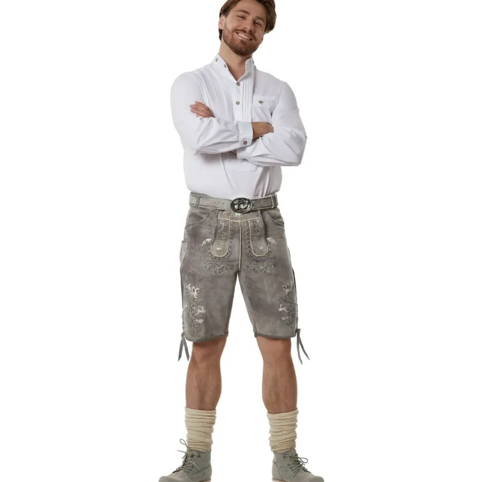 tectake® Lederhose Marlon