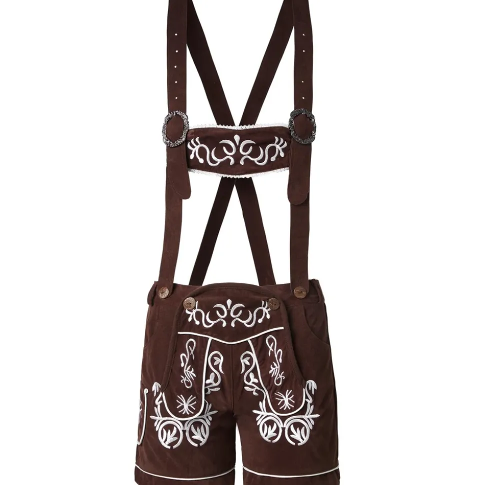 tectake® Lederhose Weißensee