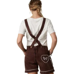 tectake® Lederhose Weißensee