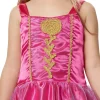 tectake® Mädchenkostüm Prinzessin pinke Rose