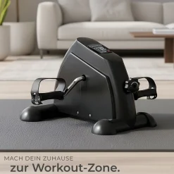 tectake® Mini Bike, Für Beine und Arme, einstellbarer Widerstand, leicht und platzsparend, inklusive Trainingscomputer