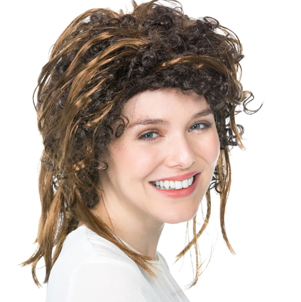 tectake® Perücke Steinzeit