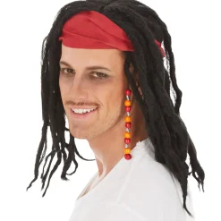 tectake® Perücke wilde Rastas