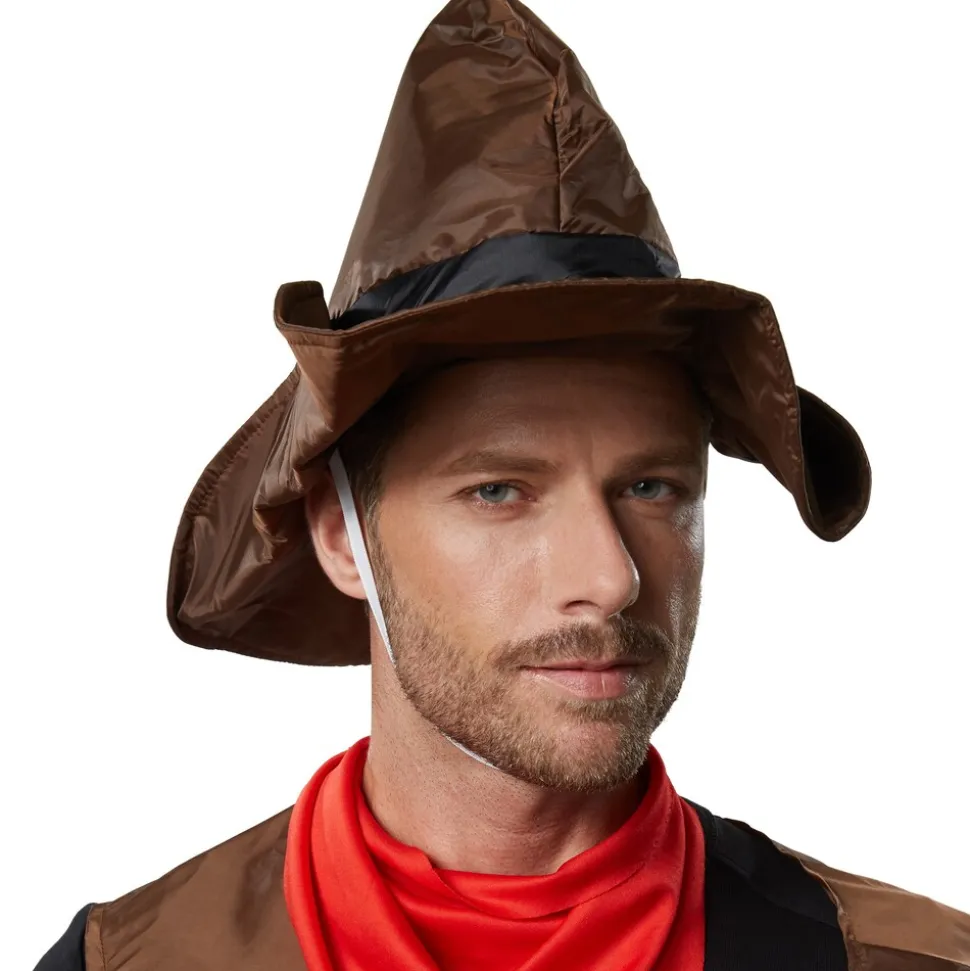 tectake® Selbstaufblasbares Kostüm Cowboy