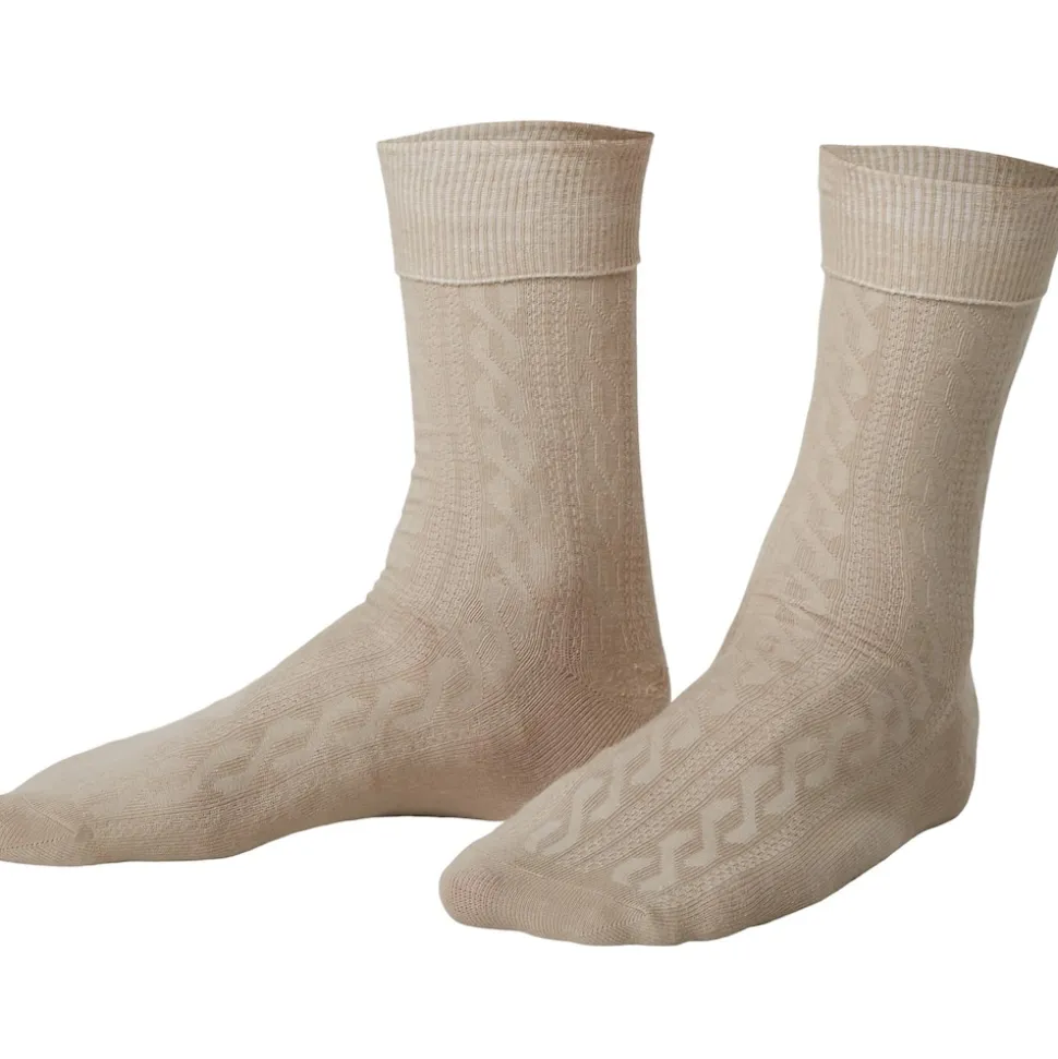 tectake® Socken beige