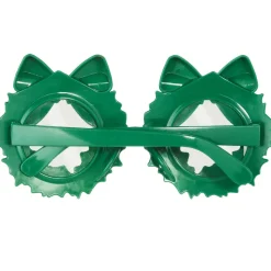 tectake® Spaßbrille Weihnachtskranz mit Schleife