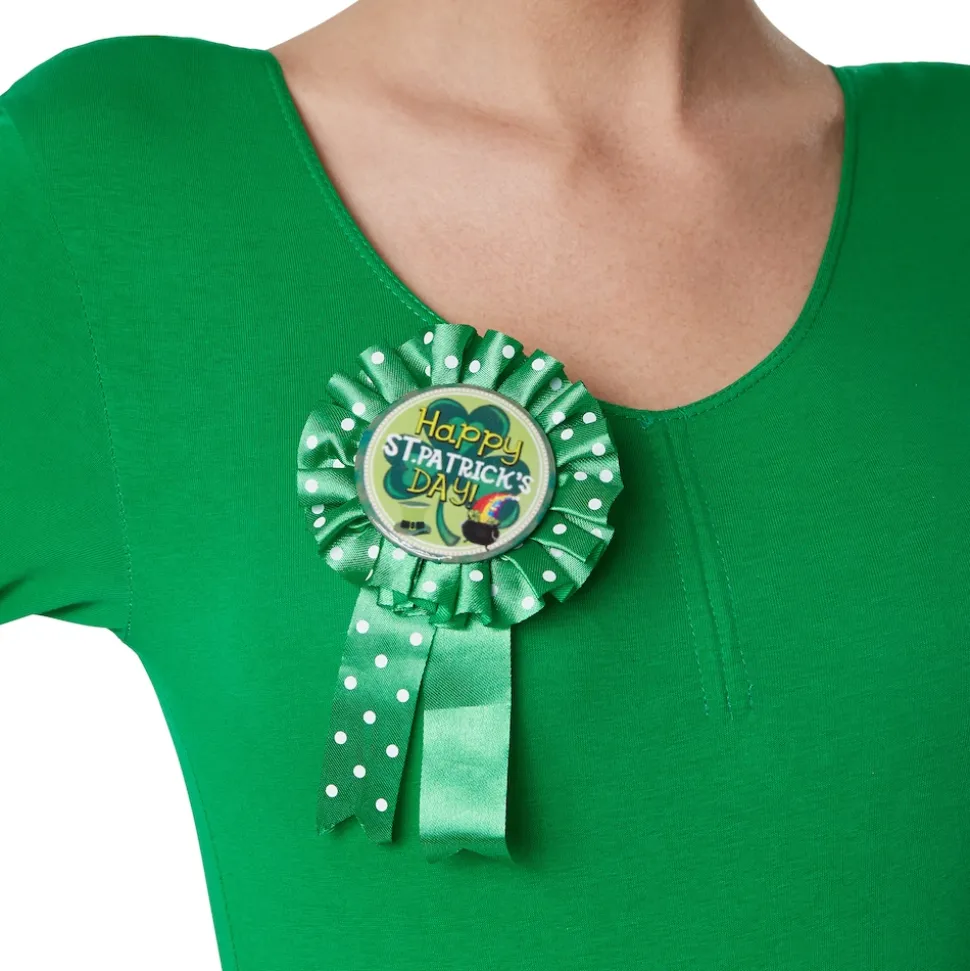 tectake® St. Patrick’s Day Brosche mit Schriftzug