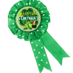 tectake® St. Patrick’s Day Brosche mit Schriftzug