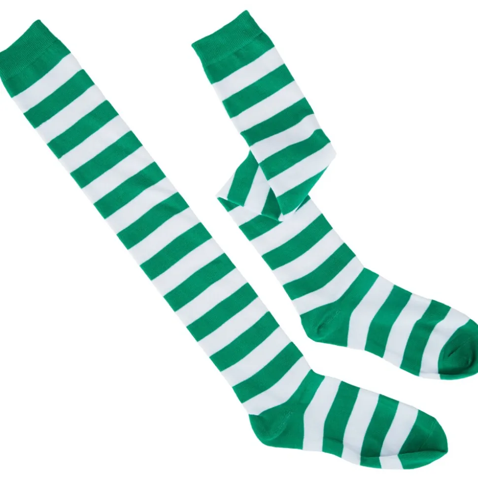 tectake® St. Patrick’s Day Kniestrümpfe mit Streifen