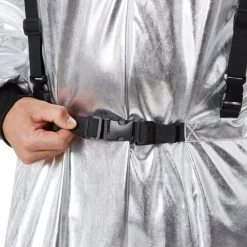 tectake® Unisexkostüm Astronaut mit Helm, Brille und Handschuhen