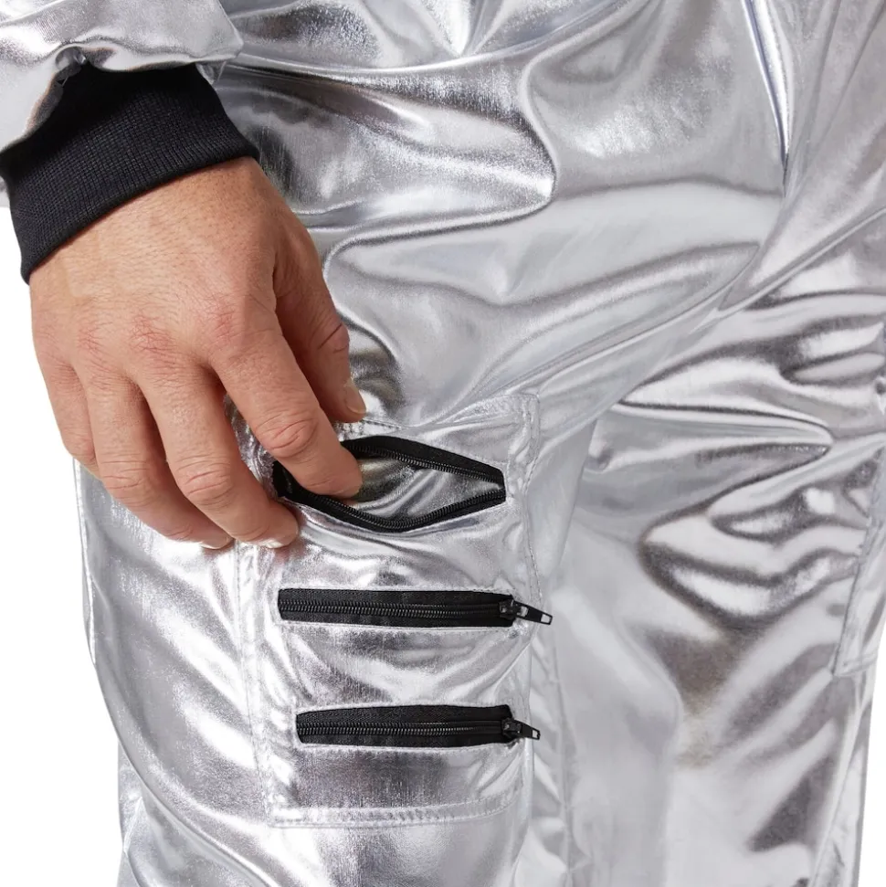 tectake® Unisexkostüm Astronaut mit Helm, Brille und Handschuhen