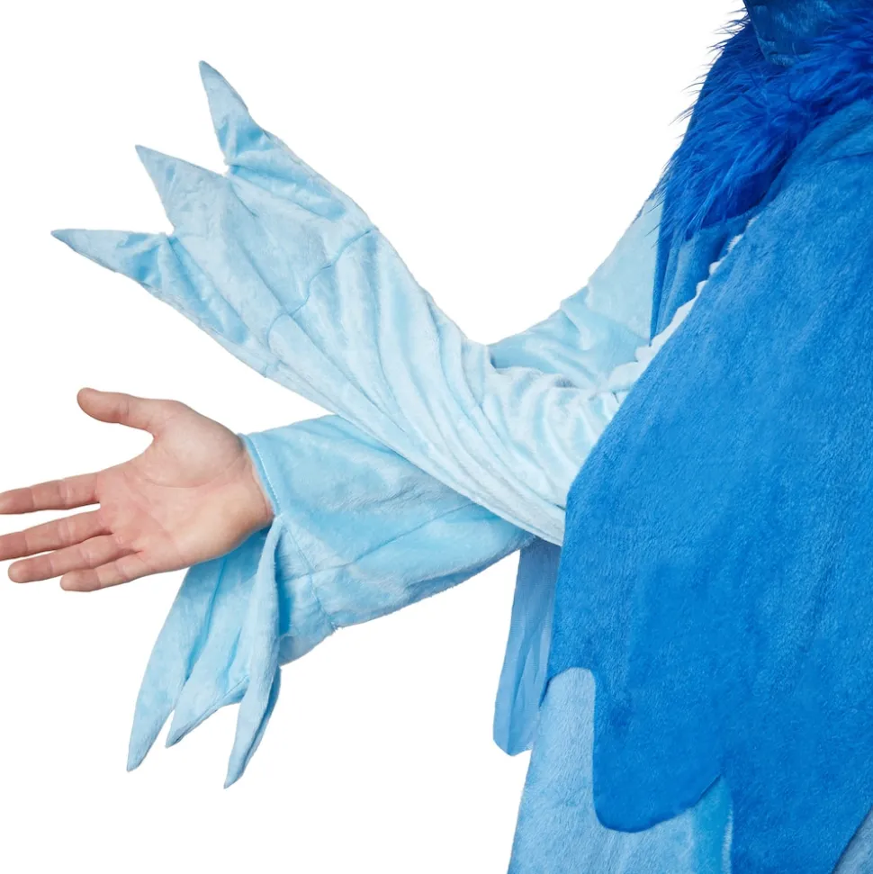 tectake® Unisexkostüm Prächtiger Blauara