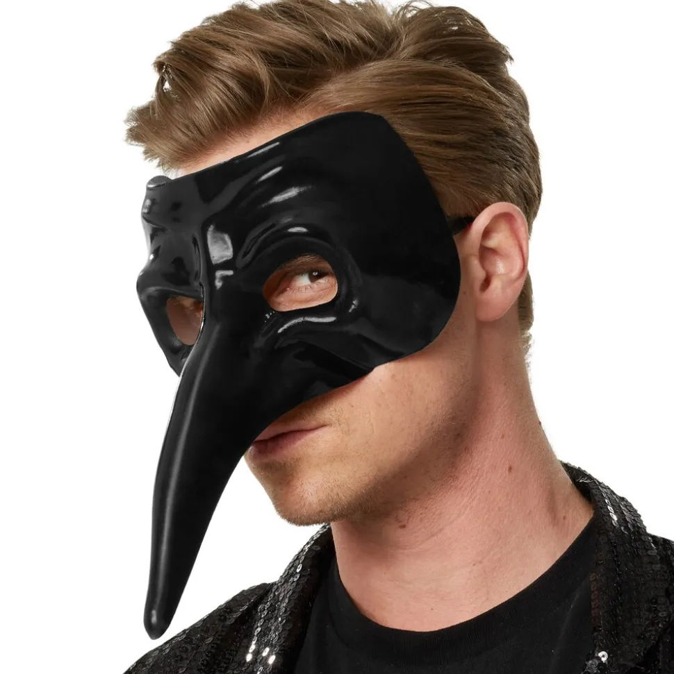 tectake® Venezianische Maske mit langer Nase