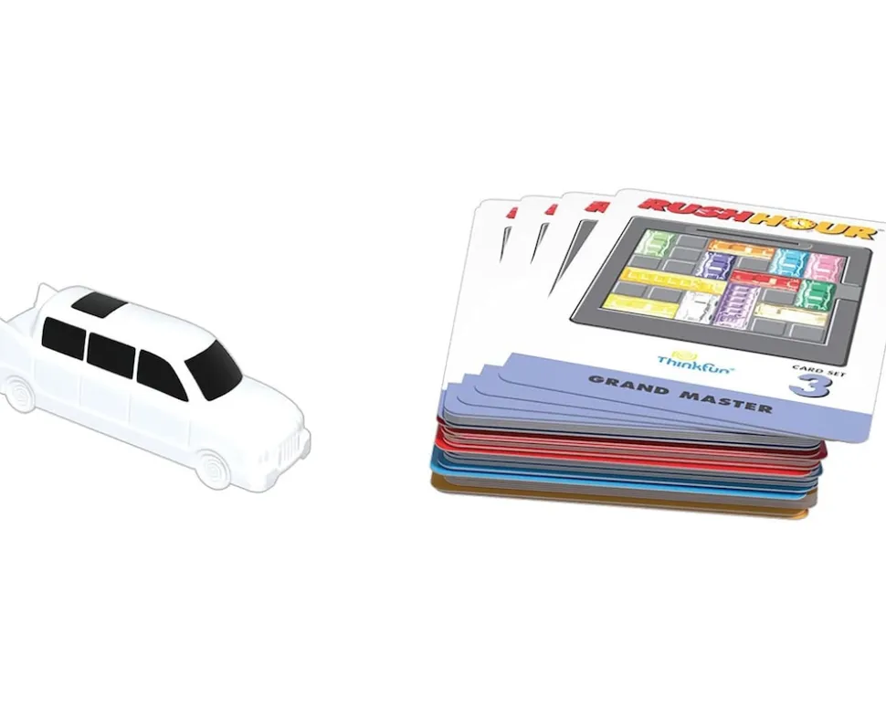 ThinkFun 76452 - Spiele-Erweiterung - Rush Hour 3 Add-on pack Erweiterung 40 neue Aufgaben