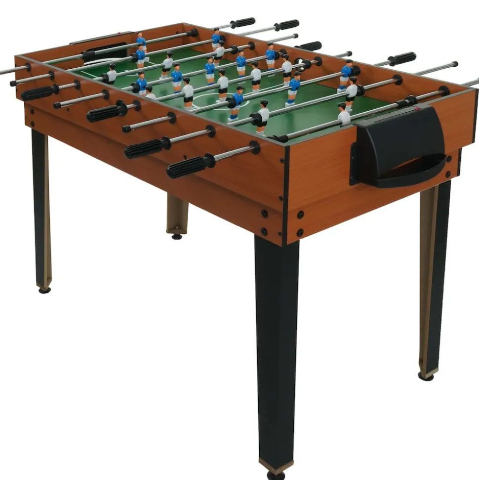 Tischkicker MCW-M33, Tischfußball Billard Hockey 7in1 Multiplayer Spieletisch, MDF 80x123x101cm