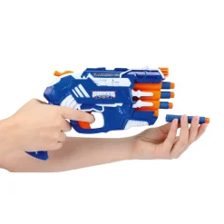 Toi-Toys 32548A - FOAM STRIKEX - Pistole 4 Schuss mit 5 Schaumstoffpfeilen Spielzeugpistole