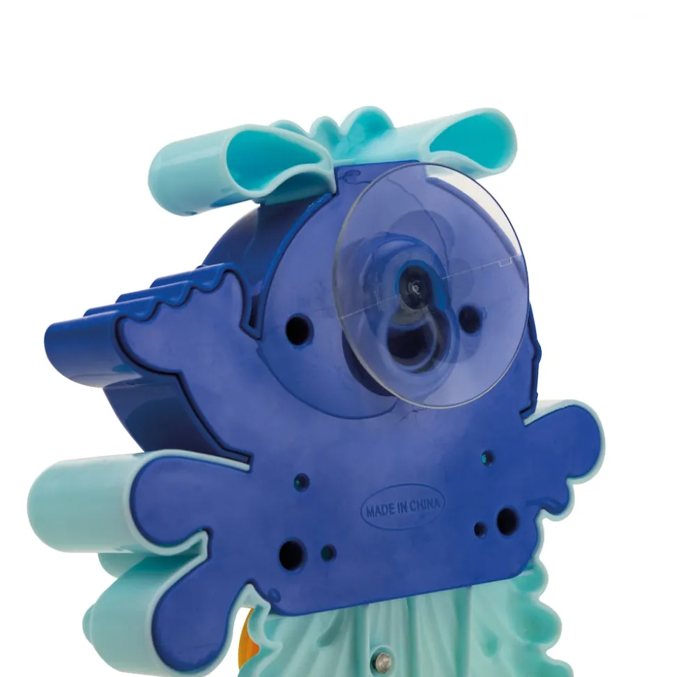 Toi-Toys 71222A - Little Stars - Wassermühle mit Saugnapf für Baby Badewanne Wal Kleinkinderspielzeug