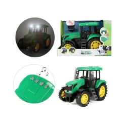 Toi-Toys 28095B TRACTOR großer Spielzeugtraktor mit Licht & Sound – 27 cm