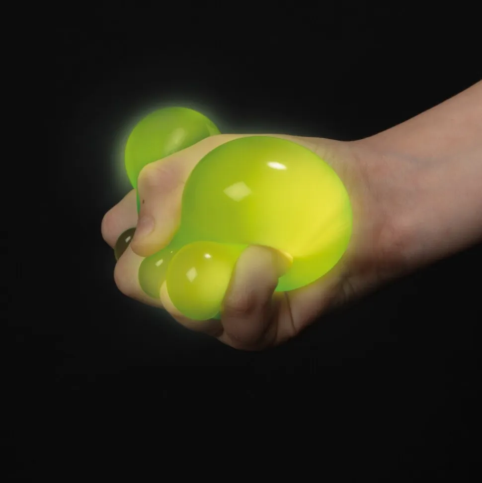 Toi-Toys - Fluoreszierende Bälle - Glow Throw (12 Stück) super sticky leuchtend leuchtende balls dark Dunkelheit