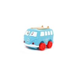 Toi-Toys - LITTLE STARS - 2 weiche PVC-Autos - Cartoon vehicles Baby Spielzeugautos Autos Fahrzeug