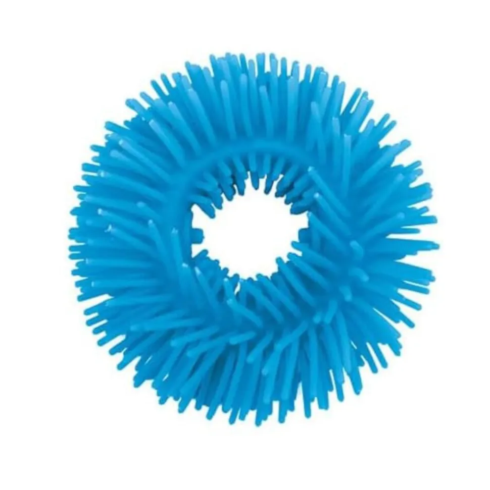 Toi-Toys - PUFFERZ Pufferarmband (13cm) weich elastisch Armband Stressball blau