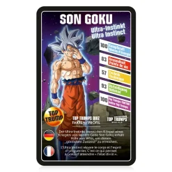 Top Trumps Dragonball Super (deutsch/französisch) Kartenspiel Quartettspiel