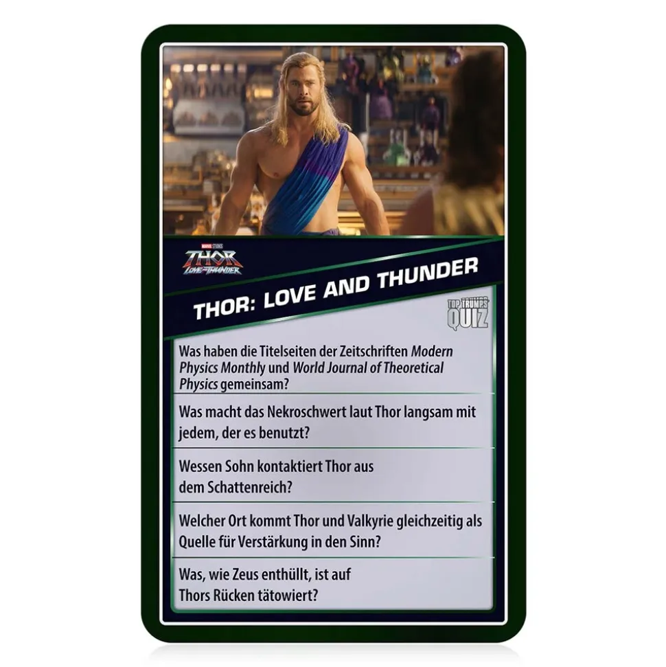 Top Trumps Quiz - Marvel Volume 2 Ratespiel Wissensspiel Fragespiel Gesellschaftsspiel