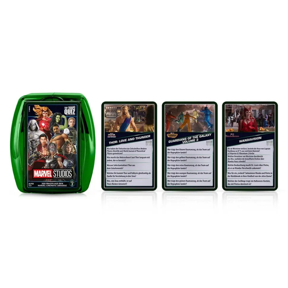 Top Trumps Quiz - Marvel Volume 2 Ratespiel Wissensspiel Fragespiel Gesellschaftsspiel