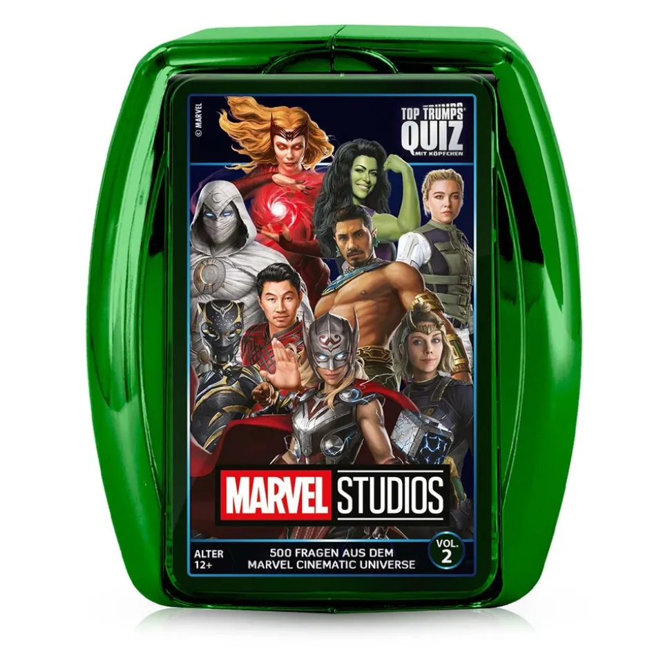 Top Trumps Quiz - Marvel Volume 2 Ratespiel Wissensspiel Fragespiel Gesellschaftsspiel