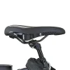 Touren-City-Sattel, mit Memory Foam Technologie, mit Fixierungsskala, Farbe: schwarz