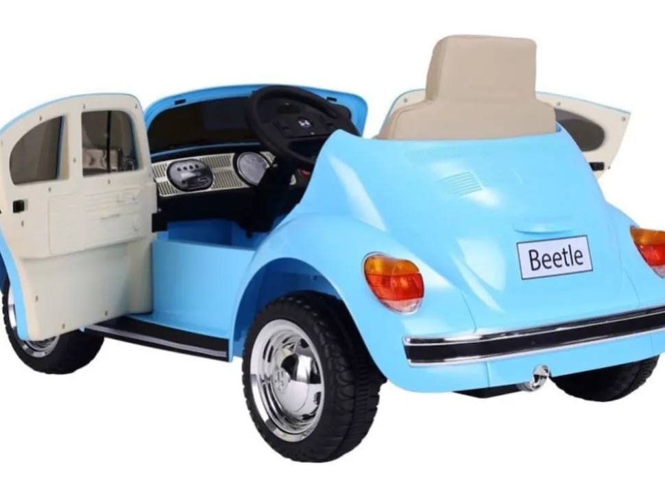 TPFLiving Elektro-Kinderauto Volkswagen Beetle Pink