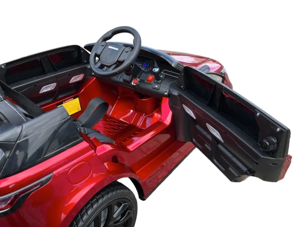 TPFLiving Elektro-Kinderauto Range Rover Velar Rot