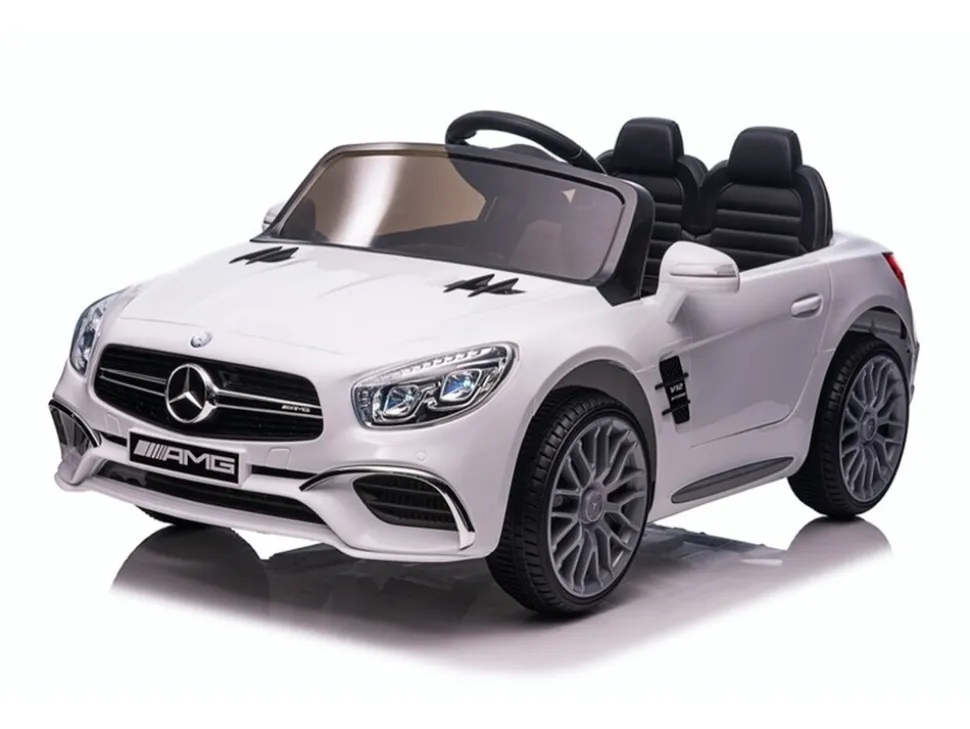 TPFLiving Elektro-Kinderauto Mercedes SL 65 AMG weiß