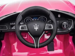 TPFLiving Elektro-Kinderauto Maserati Ghibli weiß