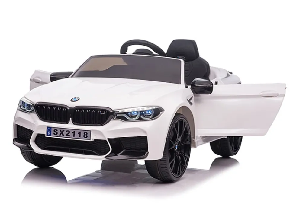 TPFLiving Elektro-Kinderauto BMW M5 silber