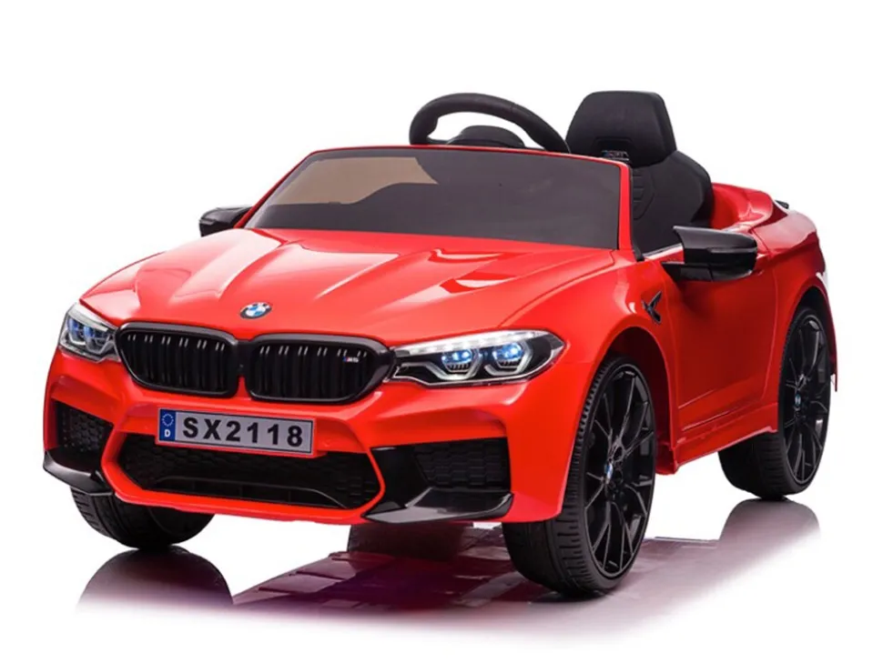 TPFLiving Elektro-Kinderauto BMW M5 silber