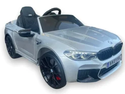 TPFLiving Elektro-Kinderauto BMW M5 silber