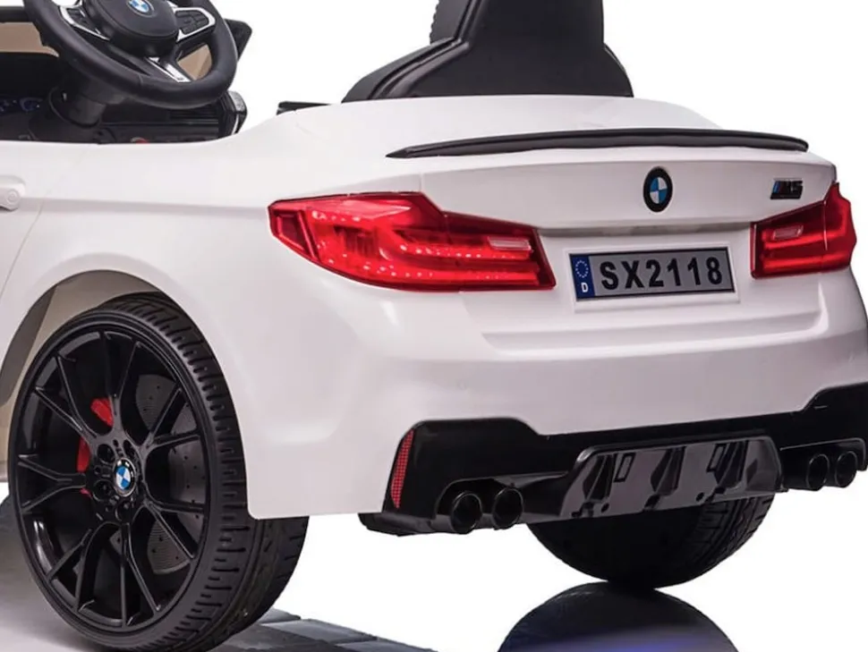 TPFLiving Elektro-Kinderauto BMW M5 silber