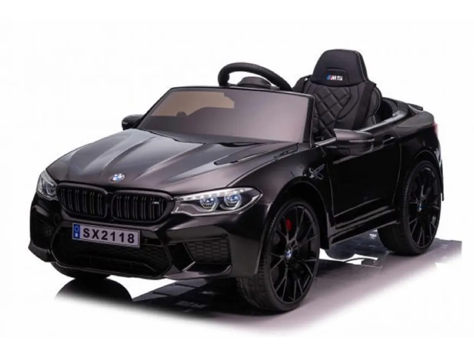 TPFLiving Elektro-Kinderauto BMW M5 silber