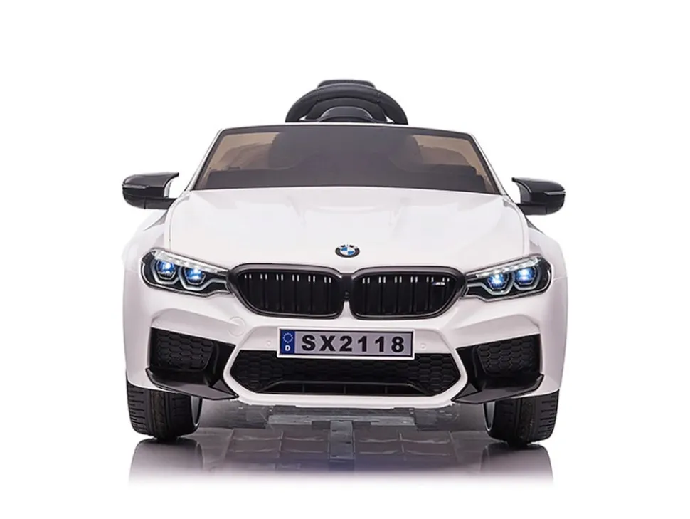 TPFLiving Elektro-Kinderauto BMW M5 silber