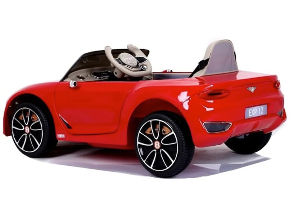 TPFLiving Elektro-Kinderauto Bentley EXP 12 rot