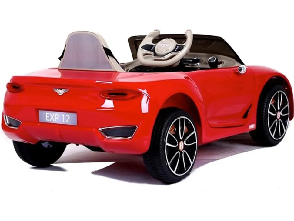 TPFLiving Elektro-Kinderauto Bentley EXP 12 rot
