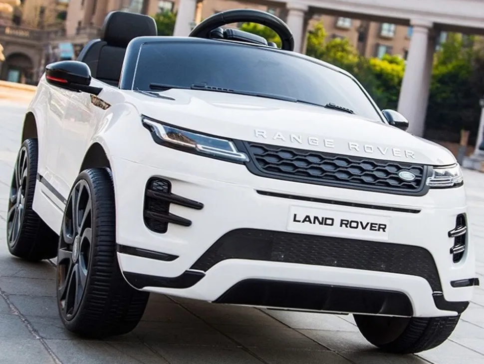 TPFLiving Elektro-Kinderauto Range Rover Evogue grau