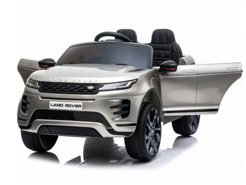 TPFLiving Elektro-Kinderauto Range Rover Evogue grau