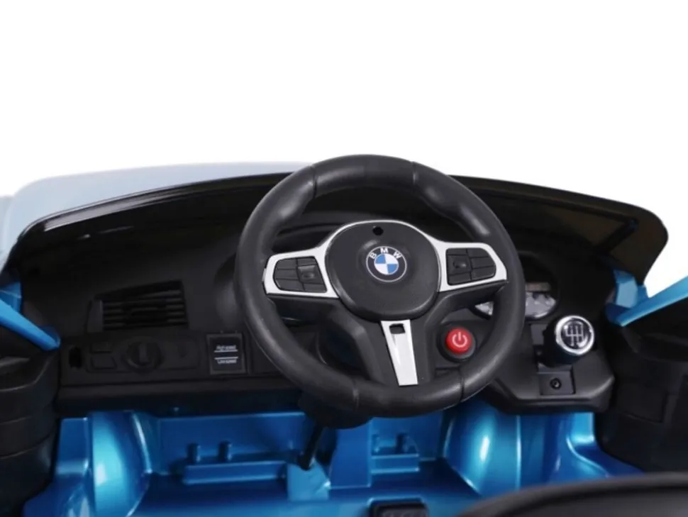 TPFLiving Elektro-Kinderauto BMW 6 GT Blau