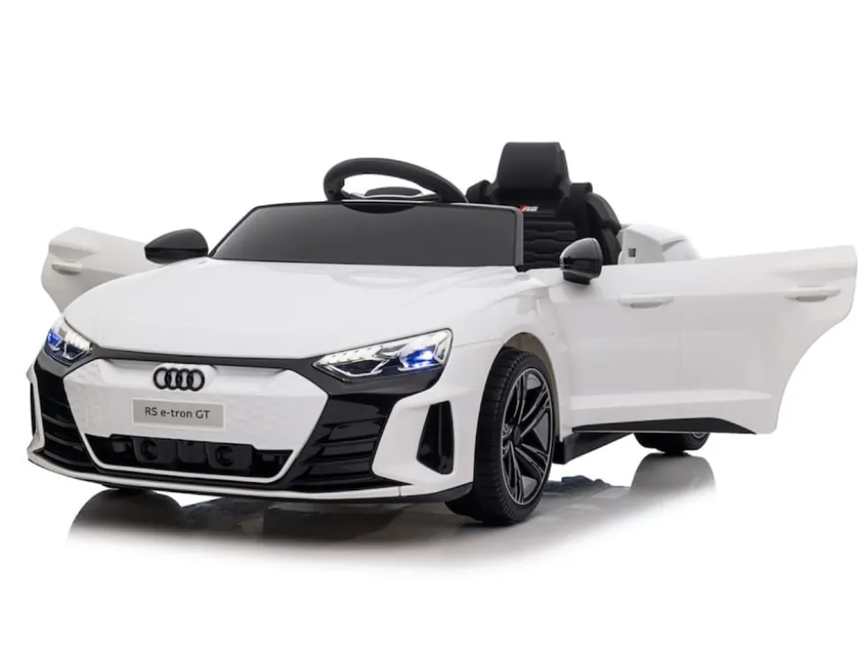 TPFLiving Elektro-Kinderauto Audi RS e-tron GT Weiß