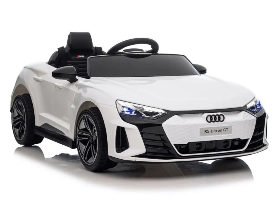TPFLiving Elektro-Kinderauto Audi RS e-tron GT Weiß