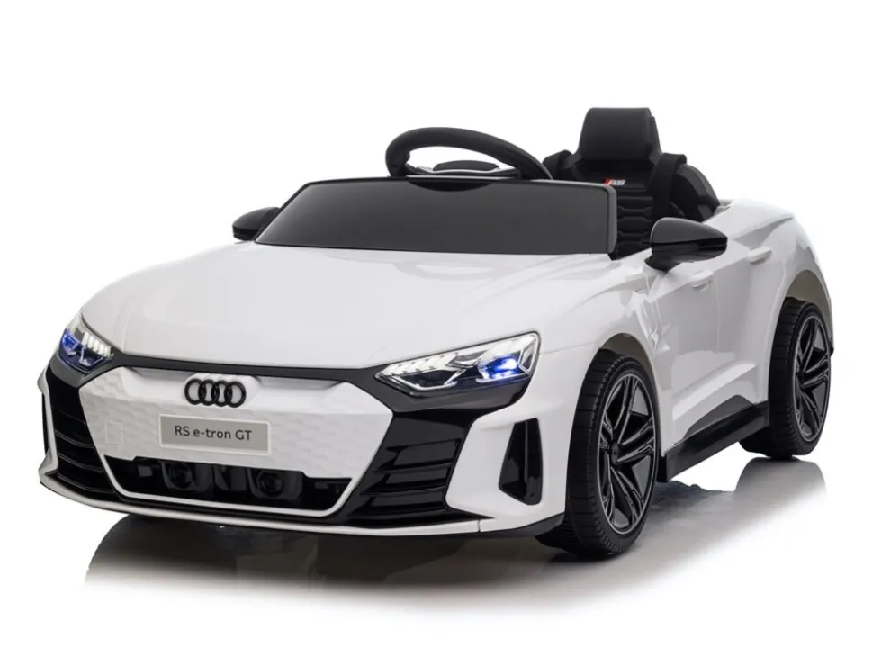 TPFLiving Elektro-Kinderauto Audi RS e-tron GT Weiß